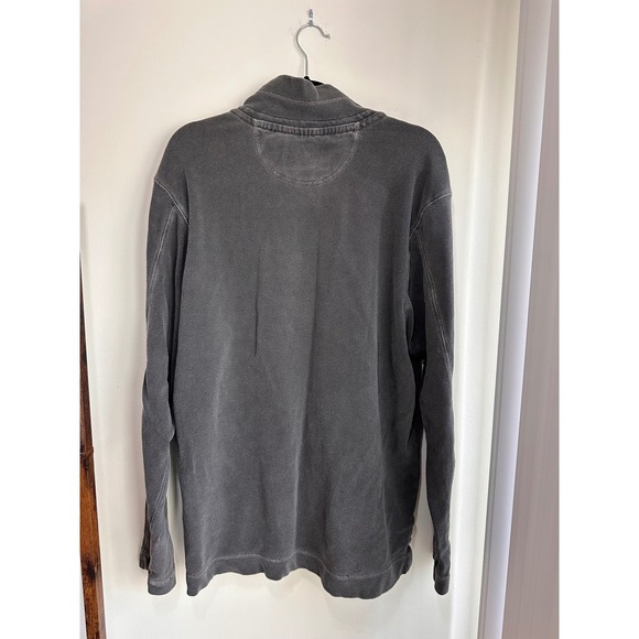 American Eagle Outfitters Mens Vintage Style Quarter Zip Pullover Tall - Picture 4 of 4